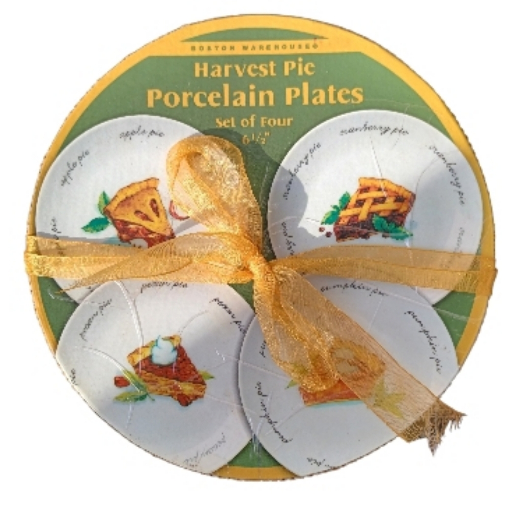 Harvest Pie Porcelain Pie Plates